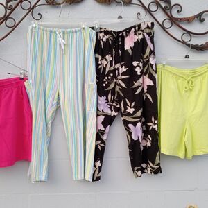 Sunbay Women's Shorts and Lightweight Capris